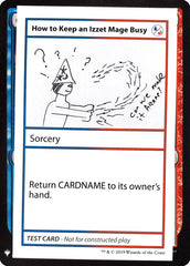 How to Keep an Izzet Mage Busy [Mystery Booster Playtest Cards]