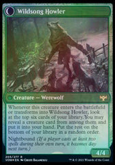 Howlpack Piper // Wildsong Howler [Innistrad: Crimson Vow Prerelease Promos] | Rook's Games and More