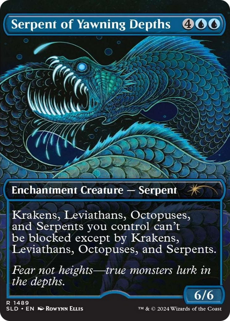 Serpent of Yawning Depths [Secret Lair Drop Series] | Rook's Games and More