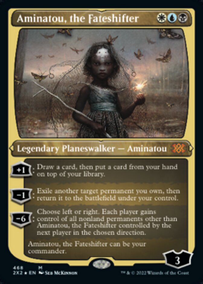 Aminatou, the Fateshifter (Foil Etched) [Double Masters 2022] | Rook's Games and More