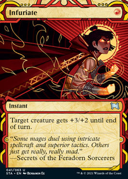 Infuriate (Foil Etched) [Strixhaven: Mystical Archive] | Rook's Games and More