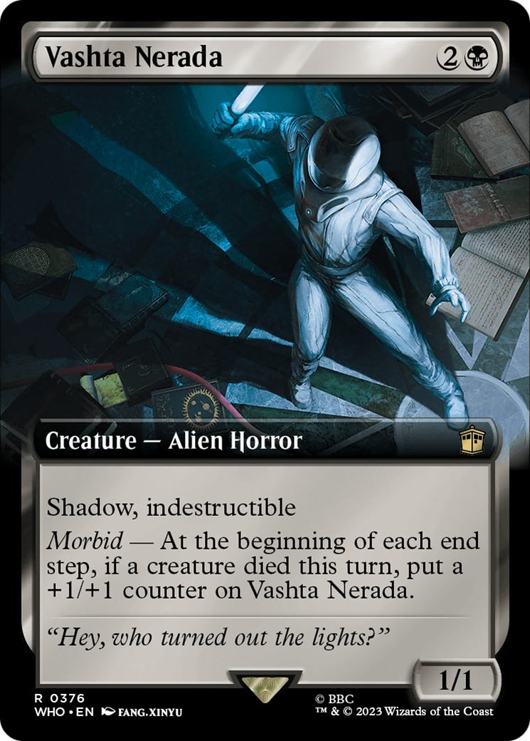 Vashta Nerada (Extended Art) [Doctor Who] | Rook's Games and More