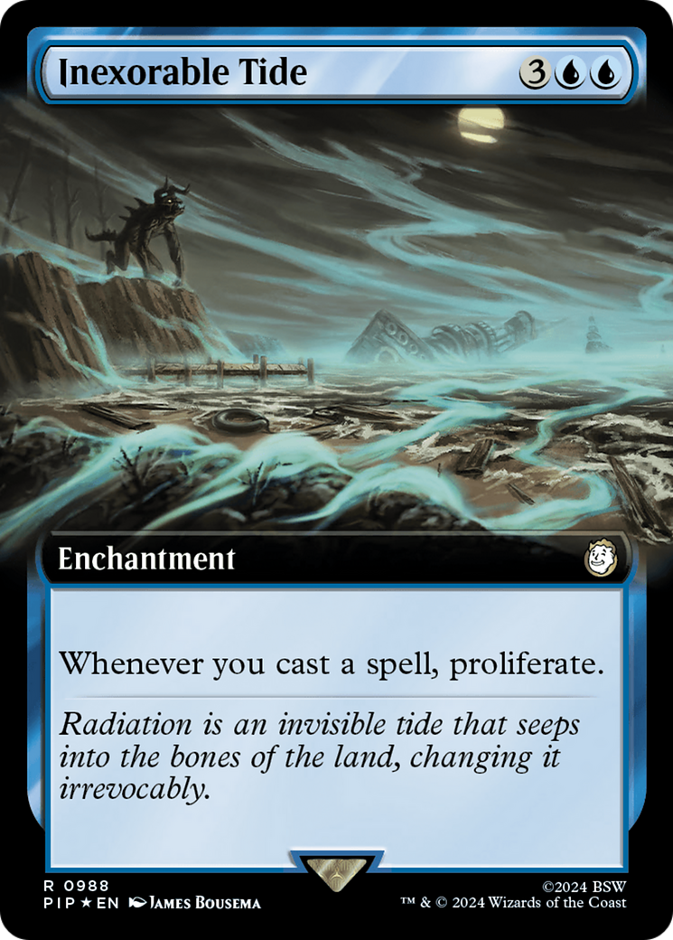 Inexorable Tide (Extended Art) (Surge Foil) [Fallout] | Rook's Games and More