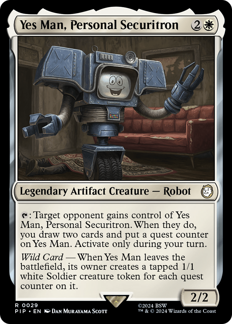 Yes Man, Personal Securitron [Fallout] | Rook's Games and More