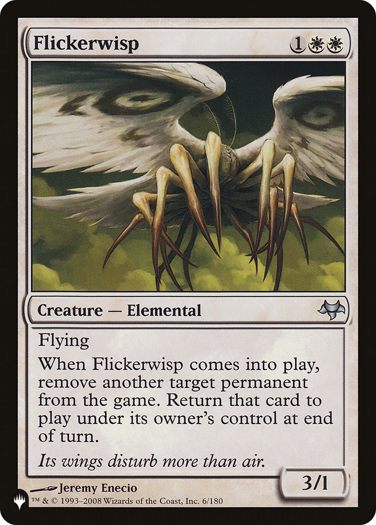 Flickerwisp [The List] | Rook's Games and More