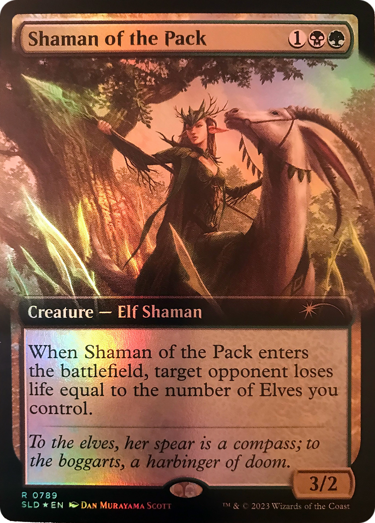 Shaman of the Pack (Extended Art) [Secret Lair Drop Series] | Rook's Games and More