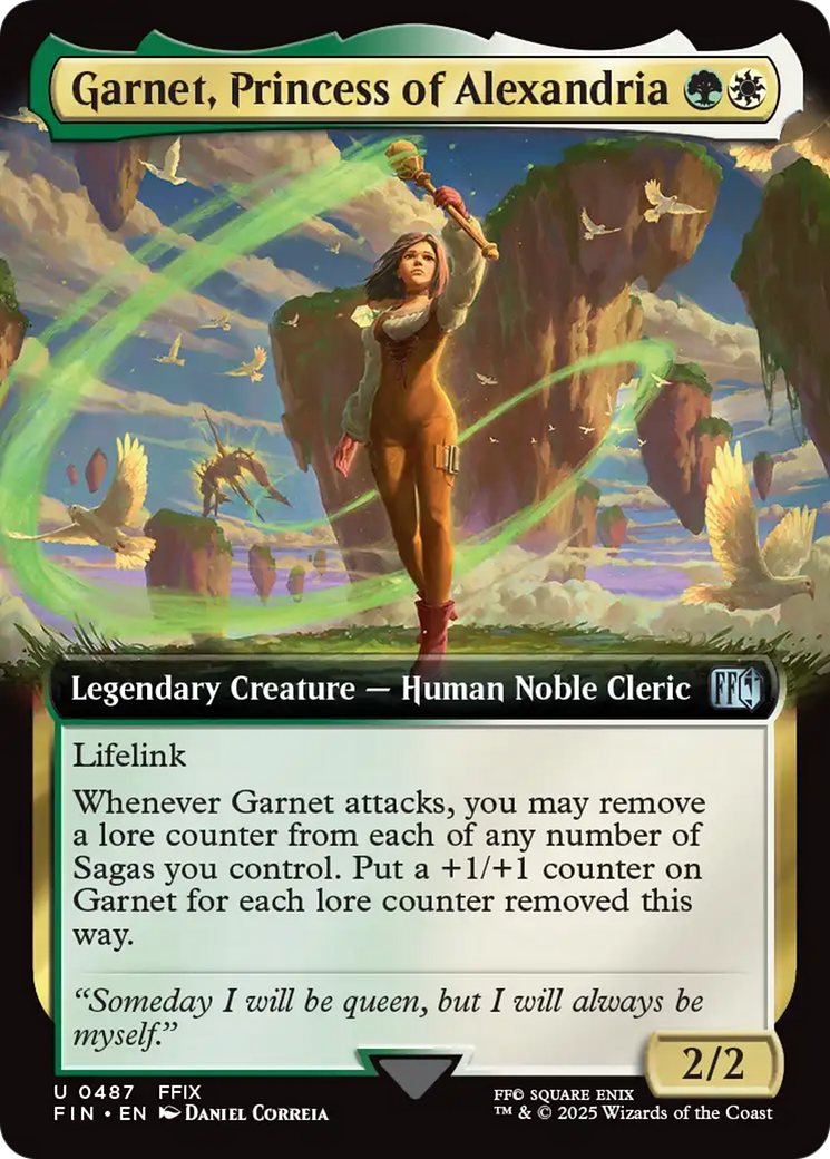 Garnet, Princess of Alexandria (Extended Art) [FINAL FANTASY] | Rook's Games and More