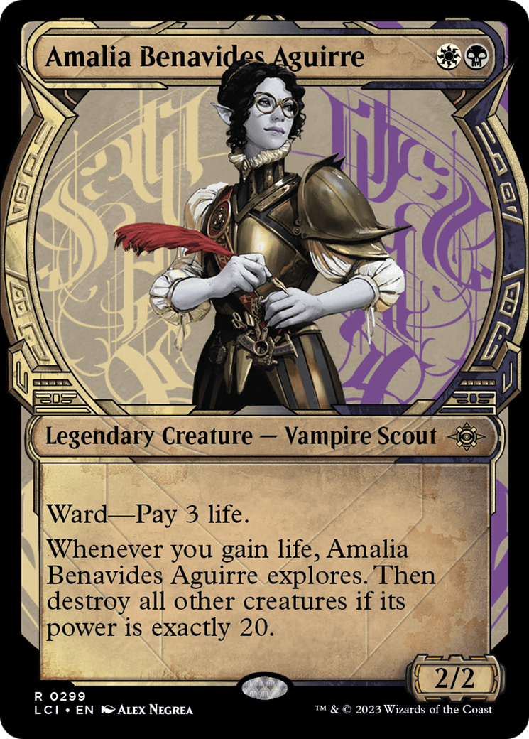 Amalia Benavides Aguirre (Showcase) [The Lost Caverns of Ixalan] | Rook's Games and More