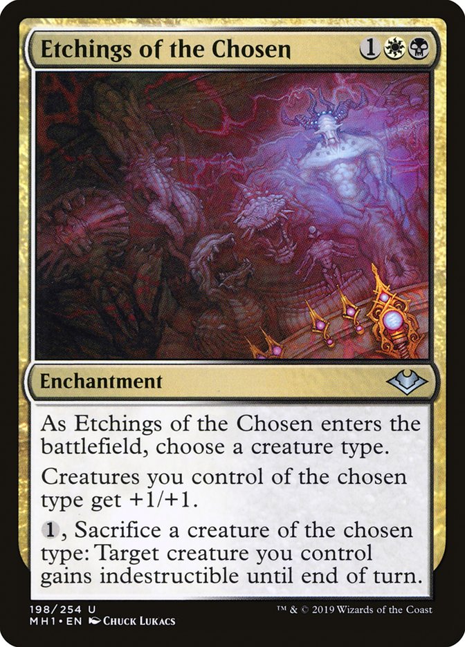 Etchings of the Chosen [Modern Horizons] | Rook's Games and More