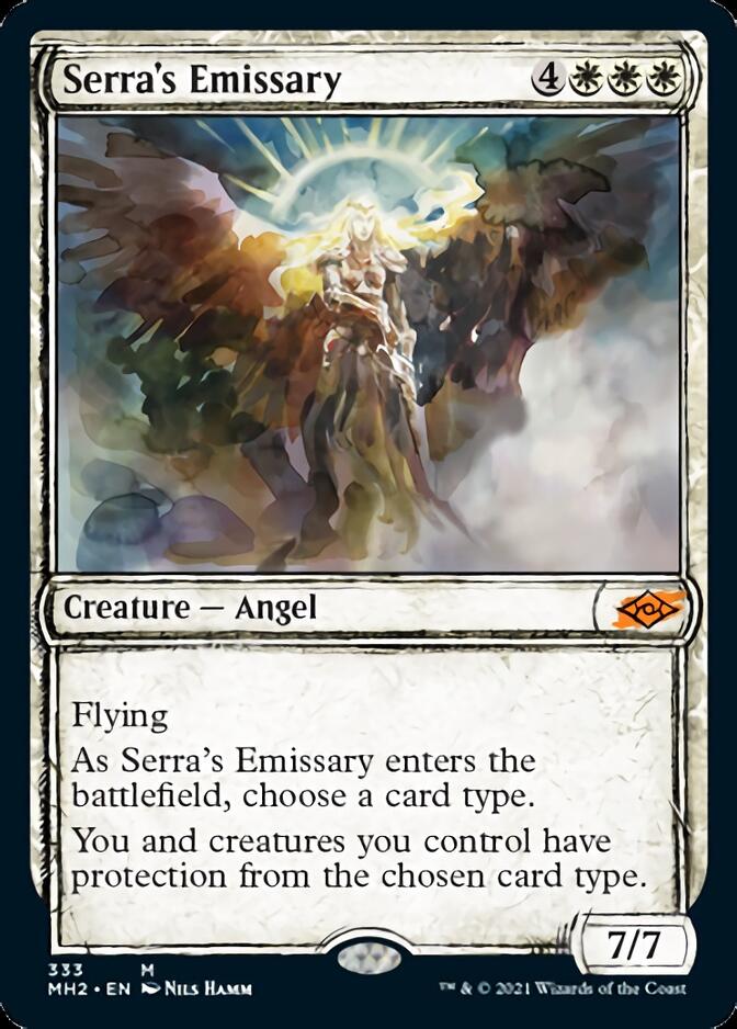Serra's Emissary (Sketch) [Modern Horizons 2] | Rook's Games and More