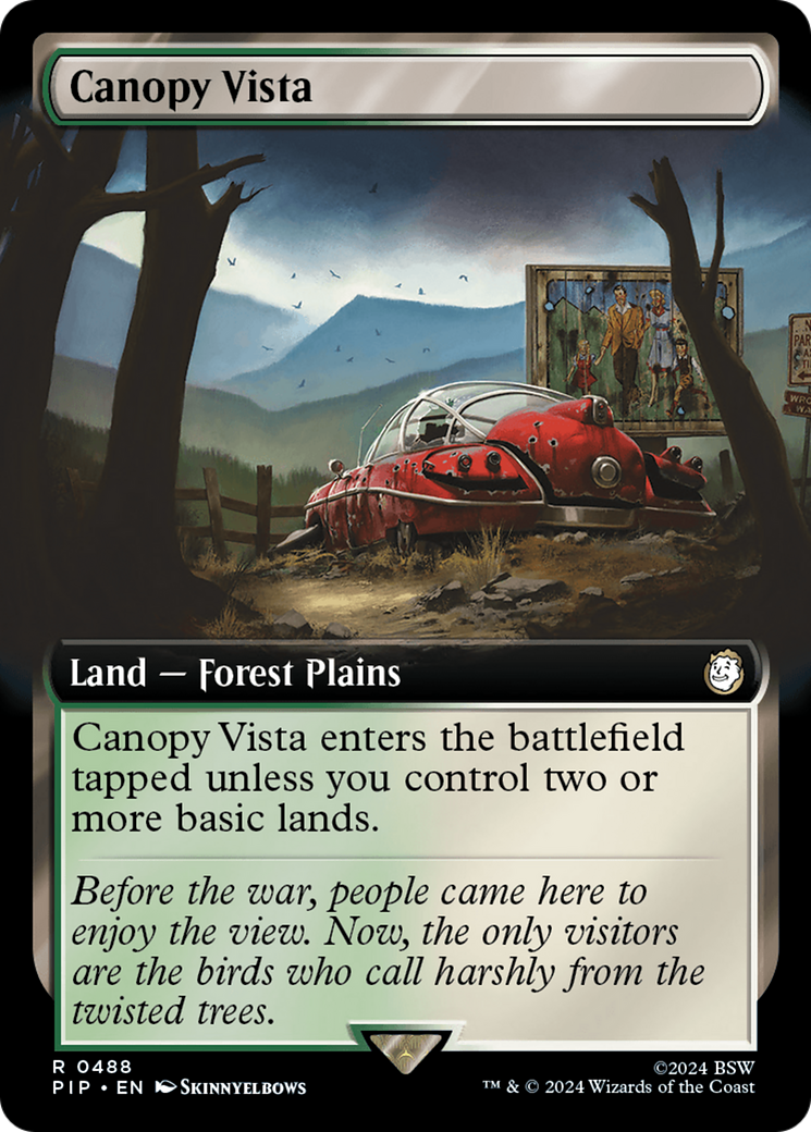 Canopy Vista (Extended Art) [Fallout] | Rook's Games and More
