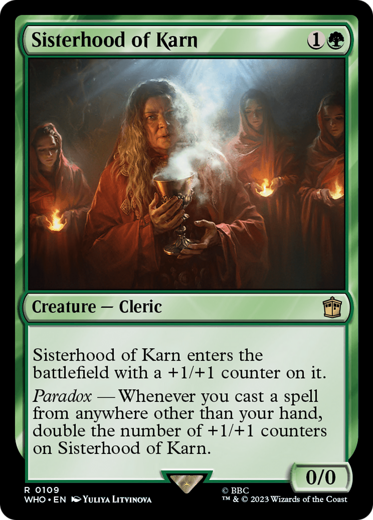 Sisterhood of Karn [Doctor Who] | Rook's Games and More