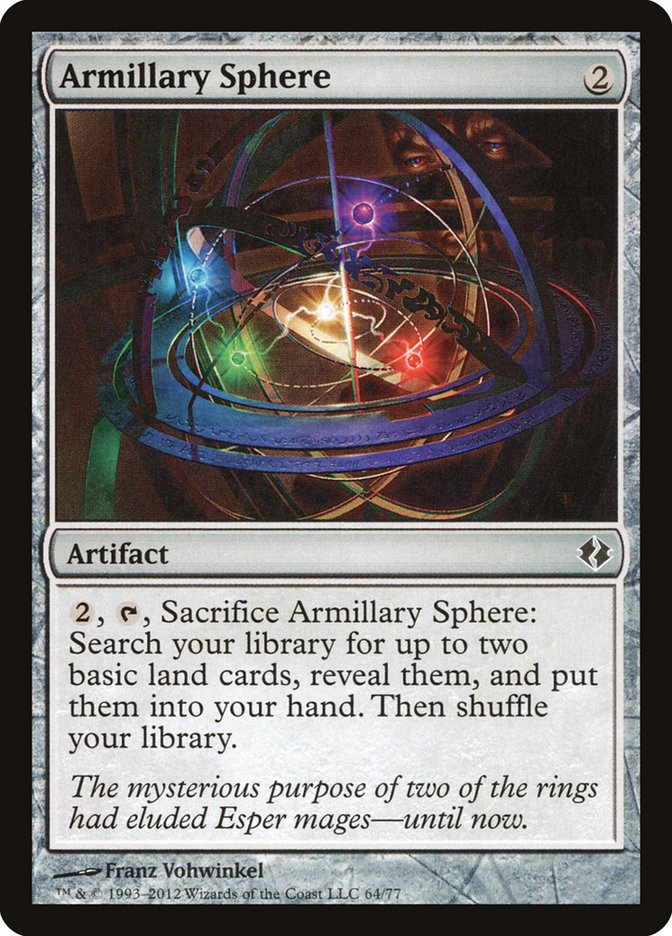 Armillary Sphere [Duel Decks: Venser vs. Koth] | Rook's Games and More