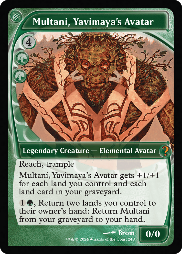 Multani, Yavimaya's Avatar (Future Sight) [Mystery Booster 2] | Rook's Games and More