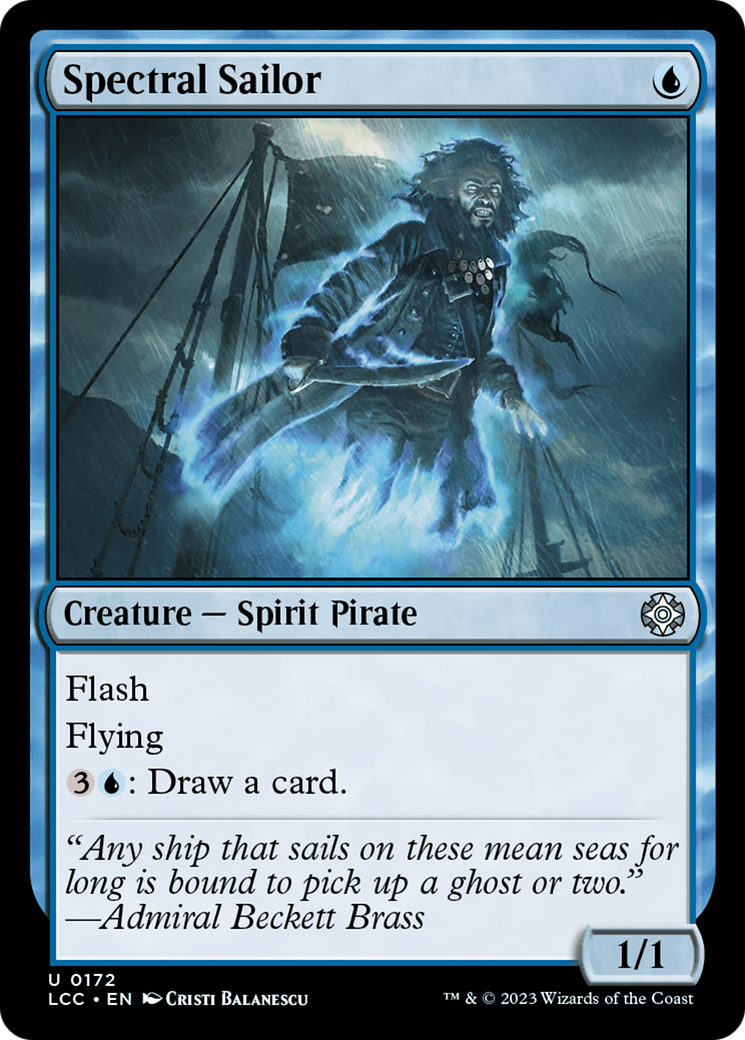 Spectral Sailor [The Lost Caverns of Ixalan Commander] | Rook's Games and More