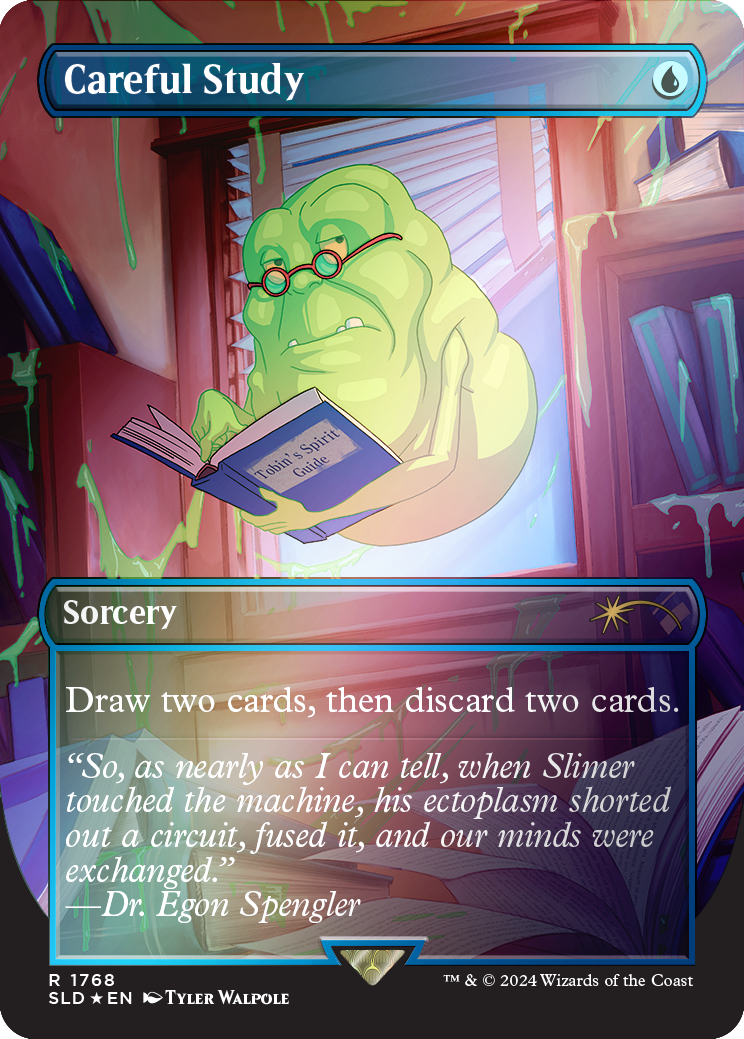 Careful Study (Rainbow Foil) [Secret Lair Drop Series] | Rook's Games and More