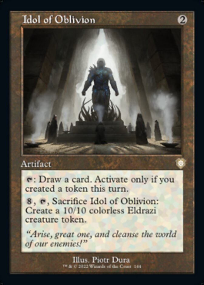 Idol of Oblivion (Retro) [The Brothers' War Commander] | Rook's Games and More