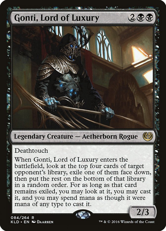 Gonti, Lord of Luxury [Kaladesh] | Rook's Games and More