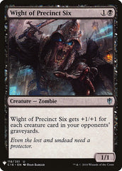 Wight of Precinct Six [Mystery Booster] | Rook's Games and More