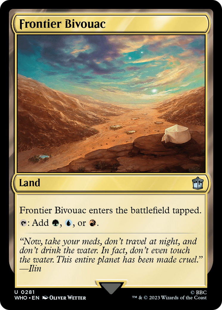 Frontier Bivouac [Doctor Who] | Rook's Games and More