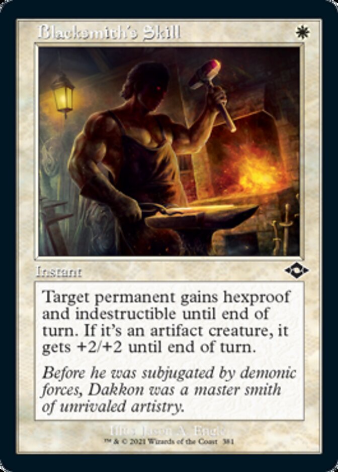 Blacksmith's Skill (Retro) [Modern Horizons 2] | Rook's Games and More