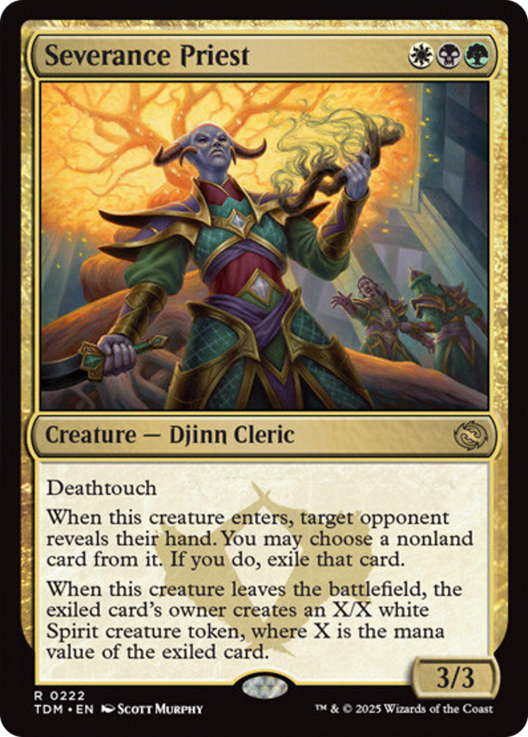 Severance Priest [Tarkir: Dragonstorm] | Rook's Games and More