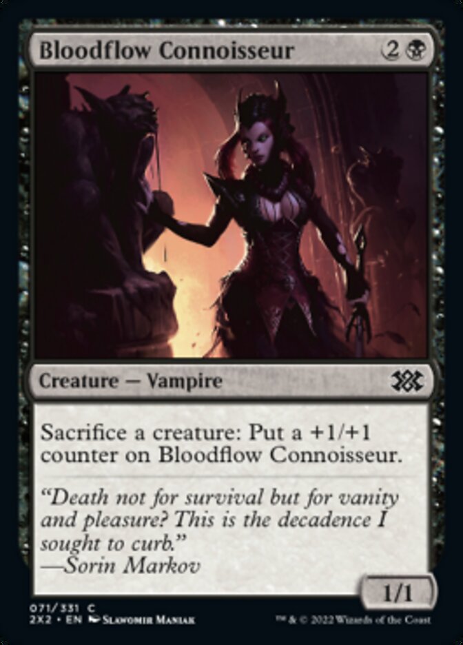 Bloodflow Connoisseur [Double Masters 2022] | Rook's Games and More