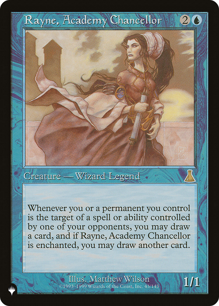 Rayne, Academy Chancellor [The List] | Rook's Games and More