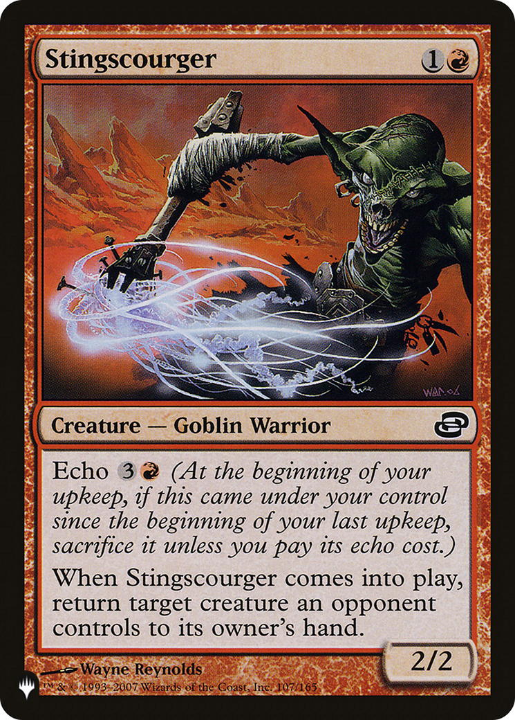 Stingscourger [The List Reprints] | Rook's Games and More