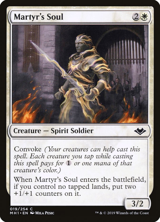 Martyr's Soul [Modern Horizons] | Rook's Games and More