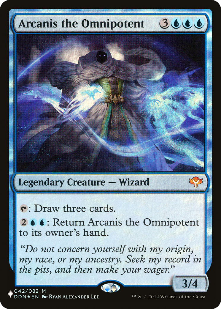 Arcanis the Omnipotent [The List Reprints] | Rook's Games and More