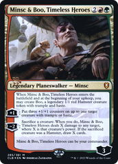 Minsc & Boo, Timeless Heroes (Promo Pack) [The Lost Caverns of Ixalan Promos] | Rook's Games and More
