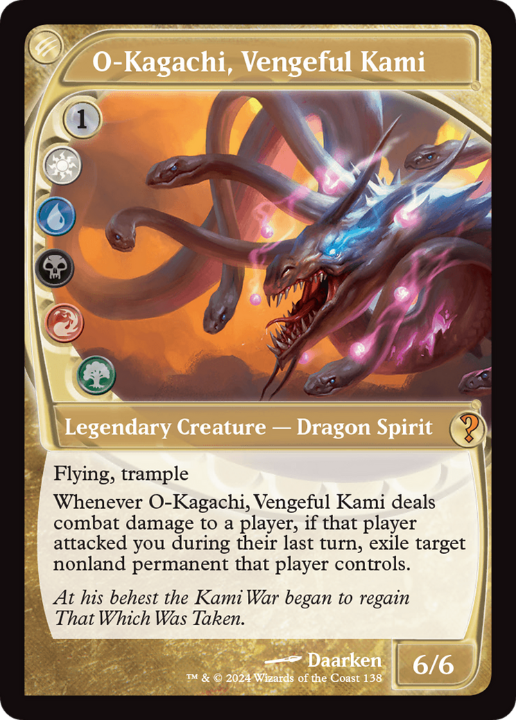 O-Kagachi, Vengeful Kami (Future Sight) [Mystery Booster 2] | Rook's Games and More