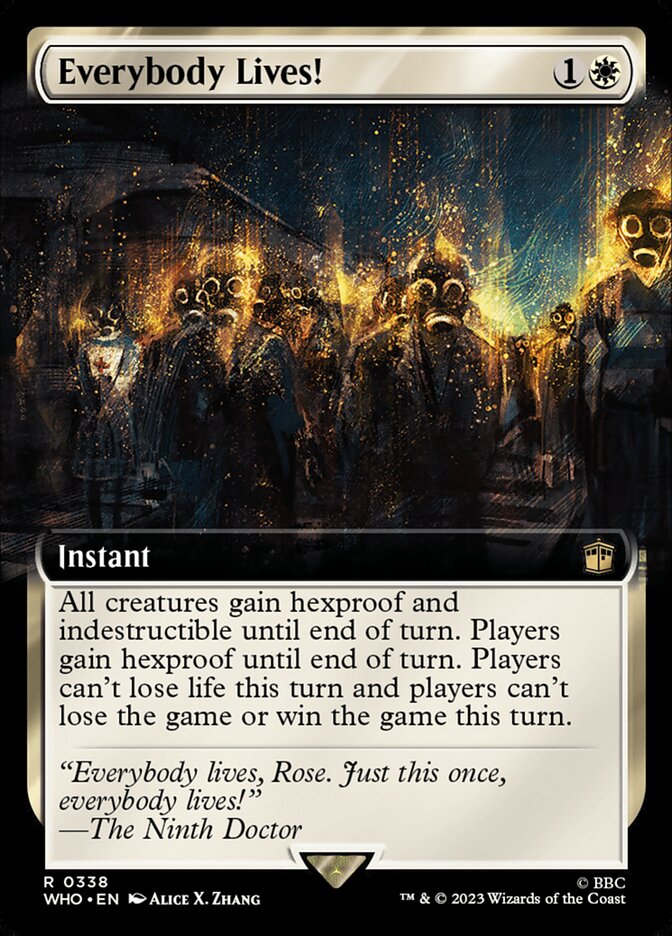 Everybody Lives! (Extended Art) [Doctor Who] | Rook's Games and More