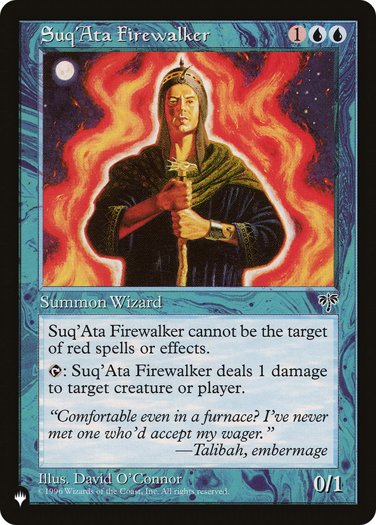 Suq'Ata Firewalker [The List Reprints] | Rook's Games and More