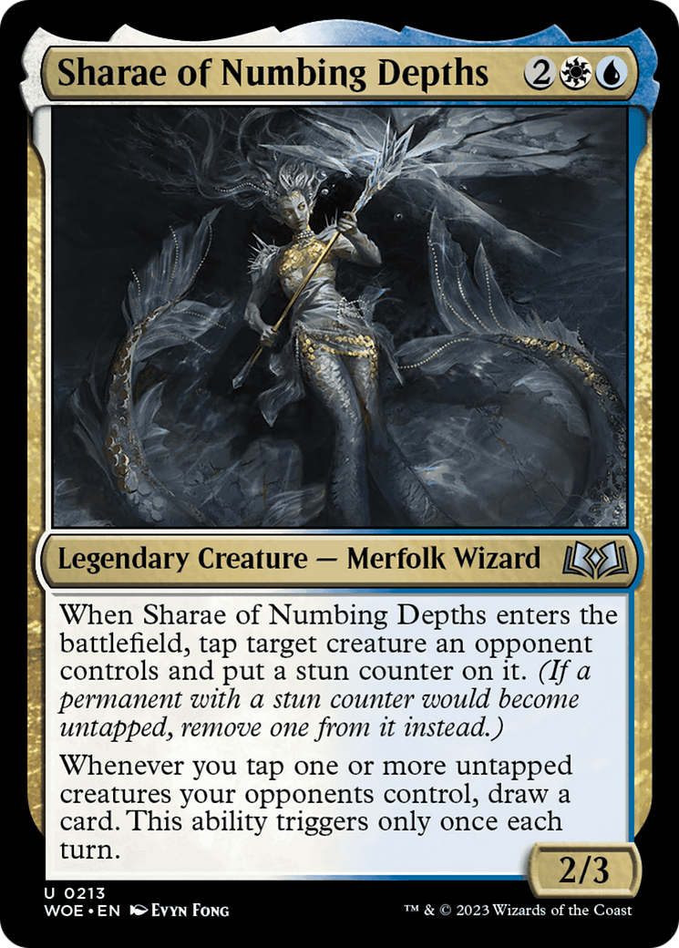 Sharae of Numbing Depths [Wilds of Eldraine] | Rook's Games and More