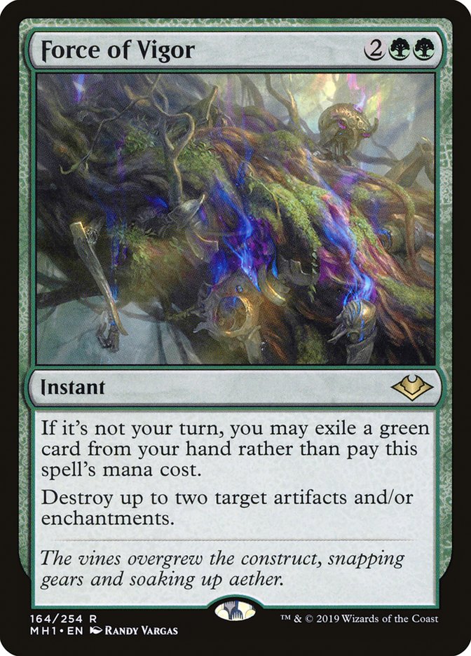 Force of Vigor [Modern Horizons] | Rook's Games and More