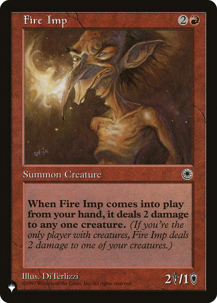 Fire Imp [The List Reprints] | Rook's Games and More