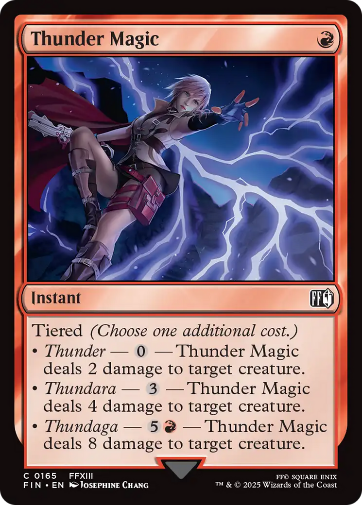 Thunder Magic [FINAL FANTASY] | Rook's Games and More