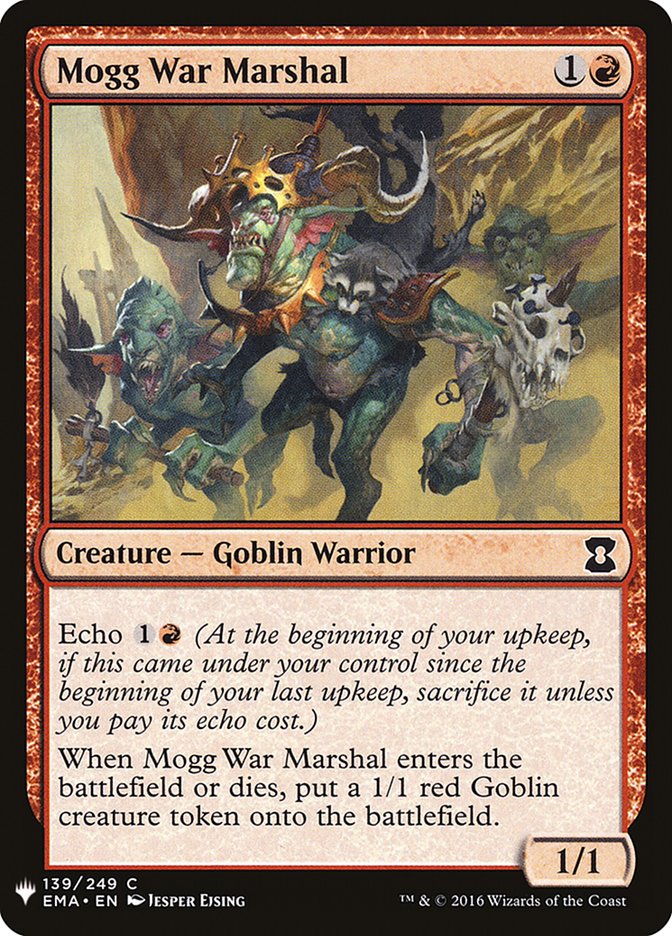Mogg War Marshal [Mystery Booster] | Rook's Games and More