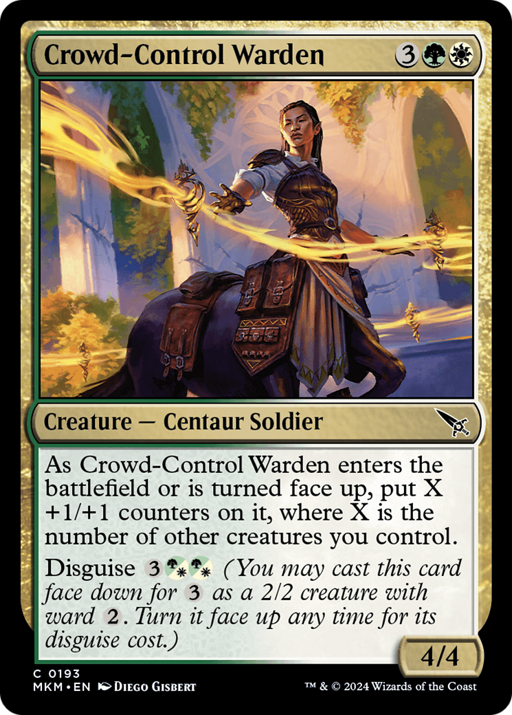 Crowd-Control Warden [Murders at Karlov Manor] | Rook's Games and More