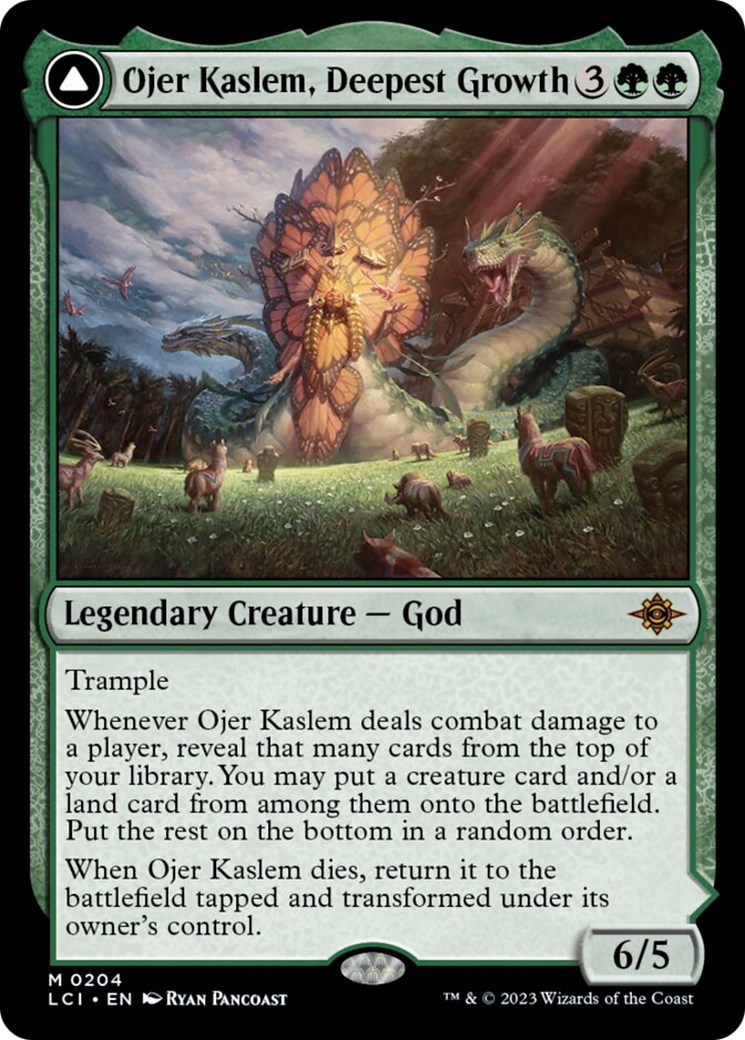 Ojer Kaslem, Deepest Growth // Temple of Cultivation [The Lost Caverns of Ixalan] | Rook's Games and More