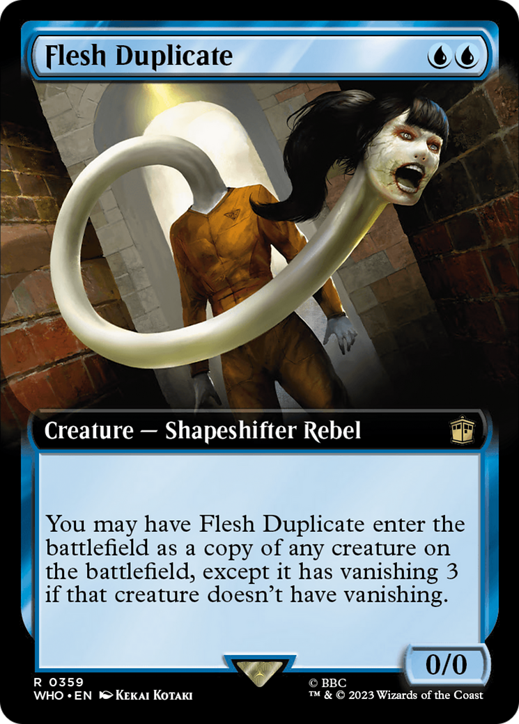 Flesh Duplicate (Extended Art) [Doctor Who] | Rook's Games and More