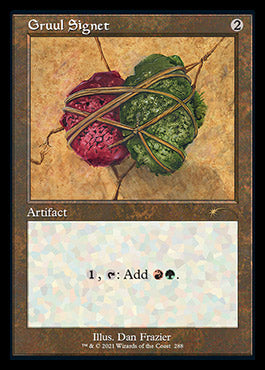 Gruul Signet (Retro) [Secret Lair Drop Series] | Rook's Games and More