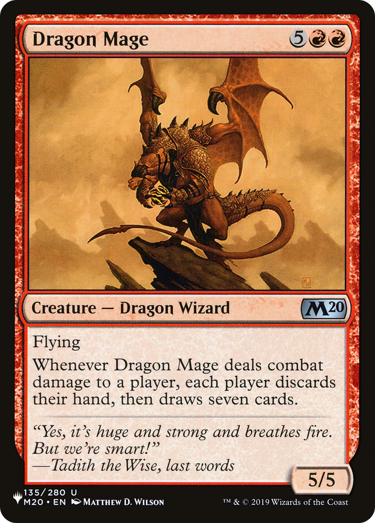 Dragon Mage [The List Reprints] | Rook's Games and More