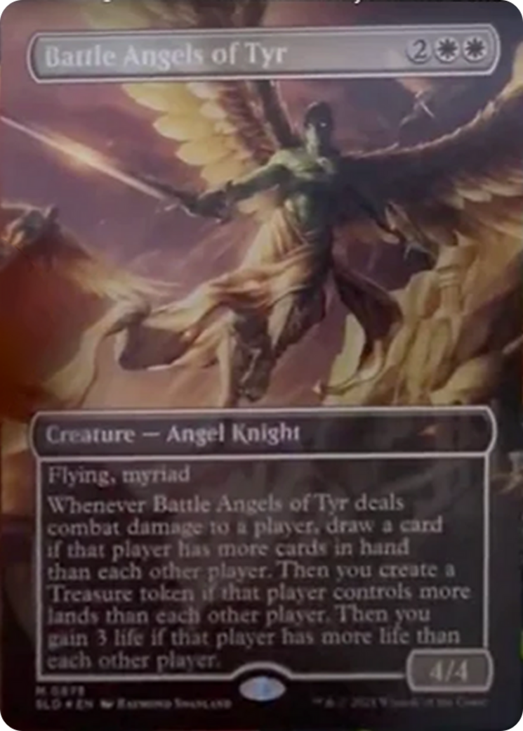 Battle Angels of Tyr (Rainbow Foil) [Secret Lair Drop Series] | Rook's Games and More