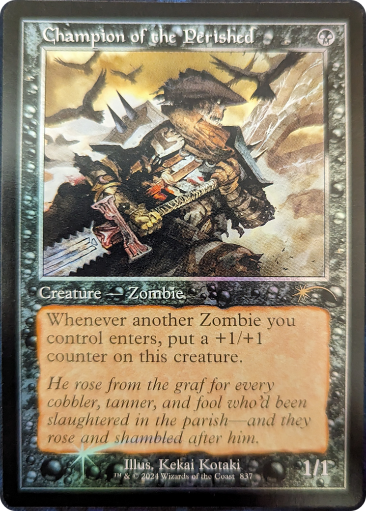 Champion of the Perished (Retro Frame) [Secret Lair Drop Series] | Rook's Games and More