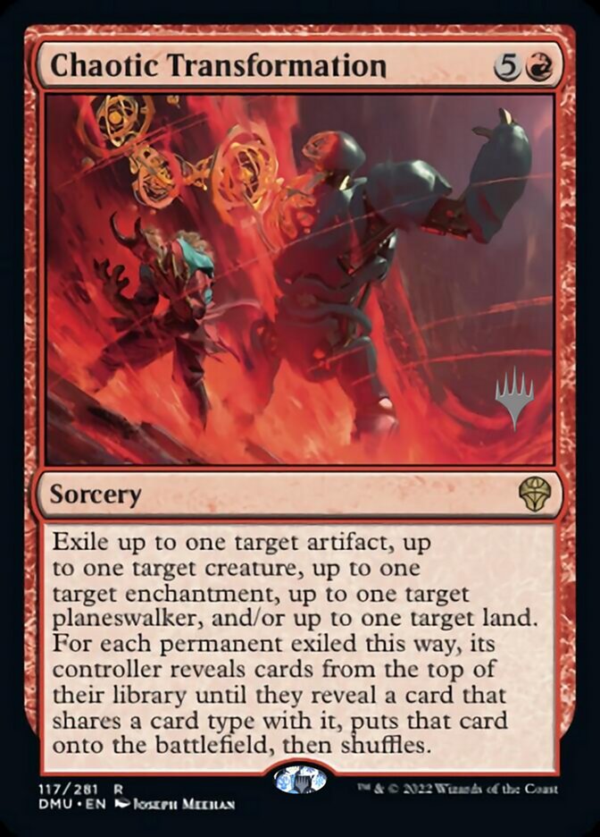 Chaotic Transformation (Promo Pack) [Dominaria United Promos] | Rook's Games and More