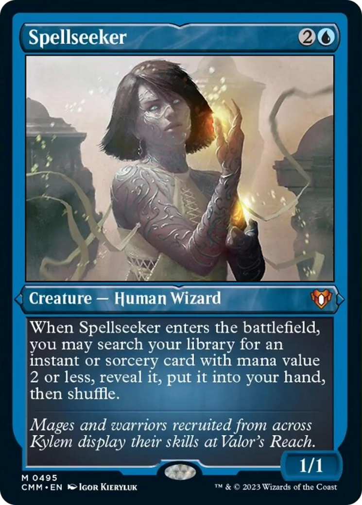 Spellseeker (Foil Etched) [Commander Masters] | Rook's Games and More