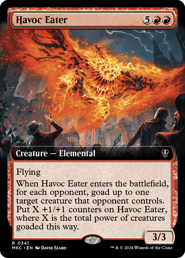 Havoc Eater (Extended Art) [Murders at Karlov Manor Commander] | Rook's Games and More